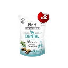 Brit Care Snack Dental 150 GR x 2 Adet Geyik ve Biberiyeli Köpek Ödül Maması