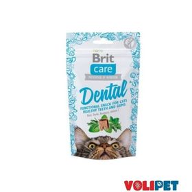 Brit Care Snack Dental Ağız ve Diş Sağlığı Tahılsız 50 gr Kedi Ödülü