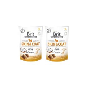 Brit Care Snack Skin Coat 150 gr x 2 Adet Deri ve Tüy Sağlığı Köpek Ödül Maması