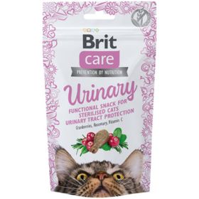 Brit Care Snack Urinary İdrar Yolu Problemlerini Düzenlemek İçin 50 gr Tahılsız Kedi Ödülü