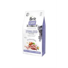 Brit Care Sterilised Weight Control Ördekli Tahılsız 6+1 kg Kedi Maması
