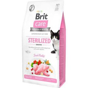 Brit Care Sterilized Sensitive 2 kg Tahılsız Tavşanlı Kısırlaştırılmış Kedi Maması