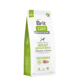 Brit Care Sustainable Adult Medium Tavuk ve Larva Proteinli 12 kg Yetişkin Köpek Maması