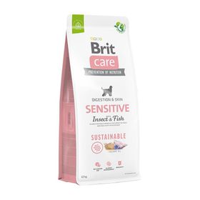 Brit Care Sustainable Sensitive Balıklı ve Böcek Proteinli 12 kg Yetişkin Köpek Maması