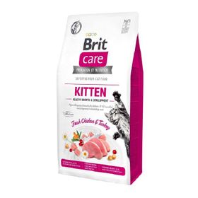 Brit Care Tahılsız Healthy Growth 7 kg Tavuk Hindili Yavru Kuru Kedi Maması