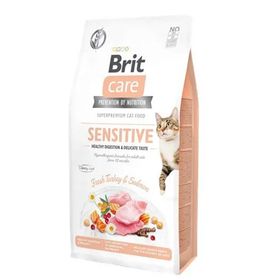 Brit Care Tahılsız Hipoalerjenik Hindili ve Somonlu 7 kg Yetişkin Kuru Kedi Mama