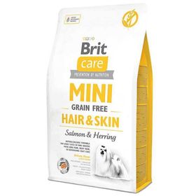 Brit Care Tahılsız Mini Adult Hair Skin 7 kg Somonlu Ve Ringa Balıklı Yetişkin Köpek Maması