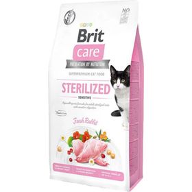 Brit Care Tahılsız Sterilised Sensitive Tavşanlı 7 kg Kedi Maması