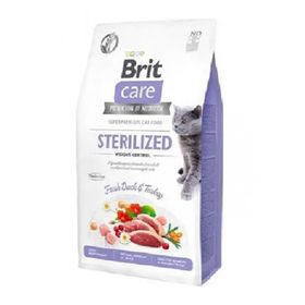 Brit Care Tahılsız Taze Ördekli ve Hindili Sterilized Kısırlaştırılmış Özel 7 kg Kedi Kuru Maması
