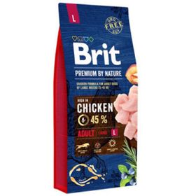 Brit Premium By Nature Adult Large Büyük Irk Tavuklu Yetişkin 15 kg Köpek Maması