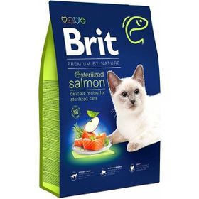 Brit Premium By Nature Sterilised Somonlu 8 kg Kısırlaştırılmış Yetişkin Kedi Maması