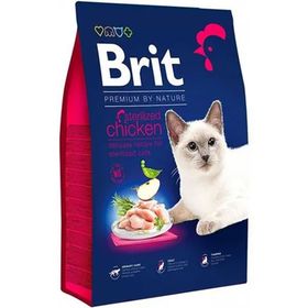 Brit Premium Nature 8 kg Tavuklu ve Pirinçli Kısırlaştırılmış Kedi Maması