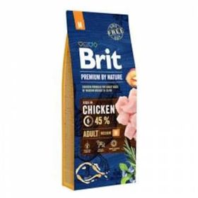 Brit Premium Nature Tavuklu Orta Irklar İçin 15 kg Yetişkin Köpek Maması