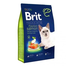 Brit Premium Sterilised Somonlu Kısırlaştırılmış Açık 1 kg Kedi Maması