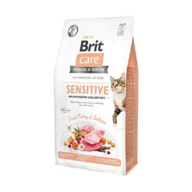 Brit Sensitive Hypo Allergenic Sindirim Sistemi Destekleyici Tahılsız Yetişkin 7 kg Kedi Maması