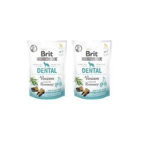 Brit Snack Dental Ağız ve Diş Sağlığı Yumuşak 2x150 gr Köpek Ödülü