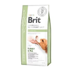 Brit Veterinary Tahılsız Diet Diabetes Diyabet Hastalığı Hindili ve Yumurtalı 12 kg Yetişkin Köpek Maması