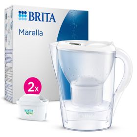 BRITA 2.4 Lt Beyaz Marella Cool 1x Maxtra Pro Filtreli Su Arıtma Sürahisi