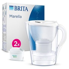 BRITA 2.4 Lt Beyaz Marella Cool 1x Maxtra Pro Filtreli Su Arıtma Sürahisi