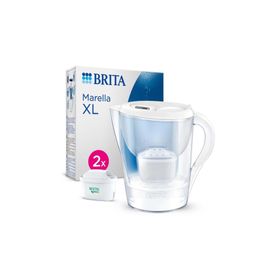 BRITA 3.5 Lt Beyaz Marella XL 2x Maxtra Pro Filtreli Su Arıtma Sürahisi