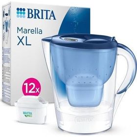 BRITA 3.5 Lt Mavi XL 12x Maxtra Pro Filtreli Su Arıtma Sürahisi