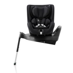 Britax-Römer Dualfix Pro 40-105 cm 0-4 Yaş Deep Grey Black Isofixli 360 Derece Dönebilen I-Size Yan Darbe Koruması Oto Koltuğu
