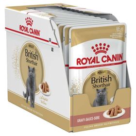 British Shorthair Yaş 12x85 gr Kedi Maması