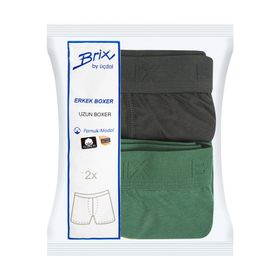 Brix Modal 2'li Erkek Boxer