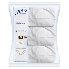 Brix Modal Erkek 3'lü Slip