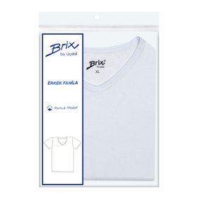 Brix Modal Erkek V Yaka Fanila
