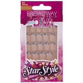 Broadway Bll01Hollywood Bwy Little Diva Nails Sticker