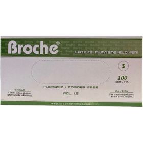 Broche Lateks 100'lü M Pudrasız Eldiven