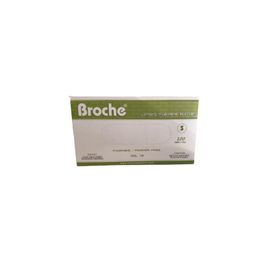 Broche S 100 Paket Pudrasız Lateks Muayene Eldiveni