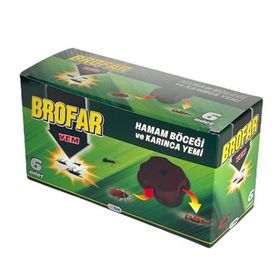 Brofar 6 Adet Hamam Böceği ve Karınca Yemi