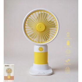 Brokoli Home Avec USB Şarjlı El Fanı I Mini Taşınabilir Yaz Serinleticisi Vantilatör