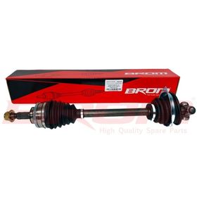 BROM R4021K Kangoo/Clio II Kalın Freze 630 mm Komple Sol Ön Aks
