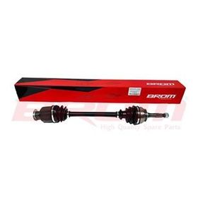 BROM R4100K R12 654 mm Komple Sağ-Sol Ön Aks