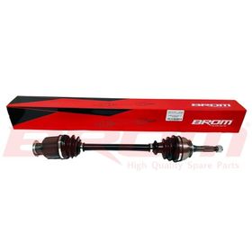 BROM R4100K R12 654 mm Komple Sağ-Sol Ön Aks