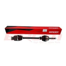 BROM R4100K R12 654 mm Komple Sağ-Sol Ön Aks