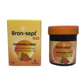 Bron-sept Hot Kapsikumlu 40 gr Merhem