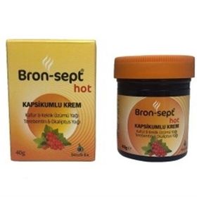 Bron-sept Hot Kapsikumlu 40 gr Merhem