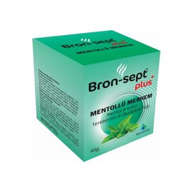 Bron-sept Plus 40 gr Mentollü Krem