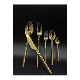 Brondoff Wessenburg Berlin Titanyum Gold 42 Parça Çatal Kaşık Bıçak Seti