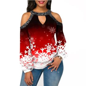 Brong Straplez Kar Tanesi Uzun Kollu Bisiklet Yaka Kadın Sweatshirt