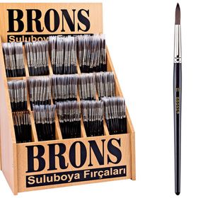 Brons 11 No BR-242 Sulu Boya Fırçası