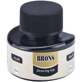 Brons 20CC Siyah Çini Mürekkebi