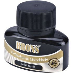 Brons 35 cc Dolmakalem Siyah Yazı Mürekkebi