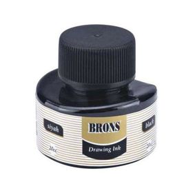 Brons 36857 15 ml Siyah Çini Mürekkebi
