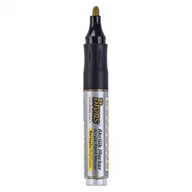 Brons 4 mm Yuvarlak Uç Kahverengi Akrilik Marker