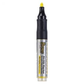 Brons 4 mm Yuvarlak Uç Sarı Akrilik Marker